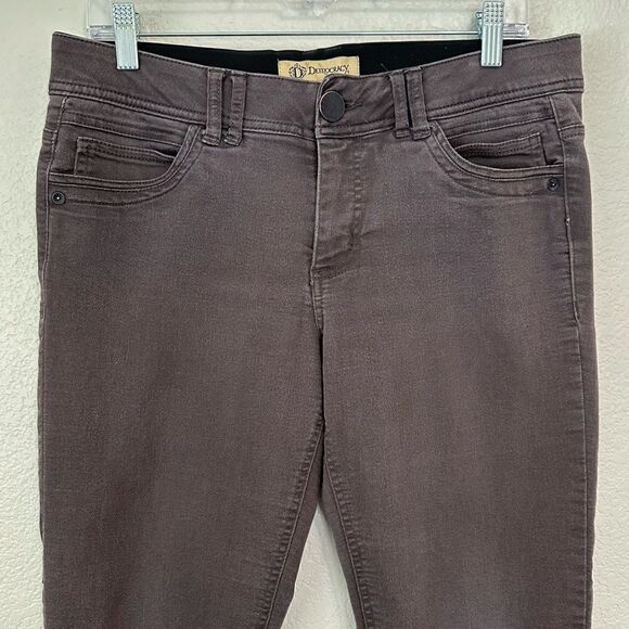 Democracy Ab Technology Gray Skinny Comfort Jeans - Picture 3 of 13